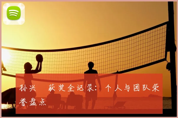 孙兴慜获奖全记录：个人与团队荣誉盘点